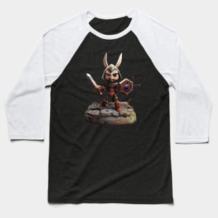 Rabbit warrior Baseball T-Shirt